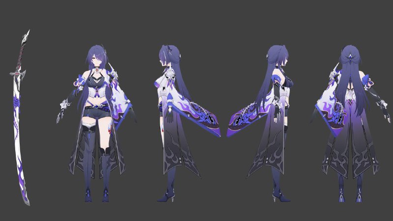 [HSR - 2.0 BETA] Quick Acheron Render